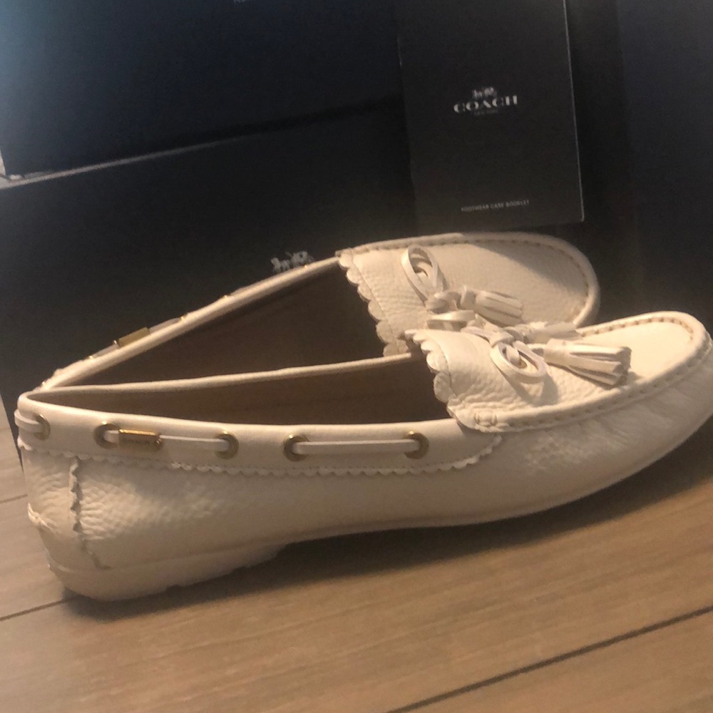 Coach pebble grain leather, New in box